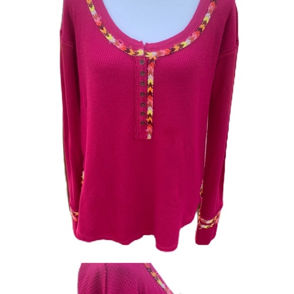 We The Free Thermal Top Henley - Picture 4 of 4